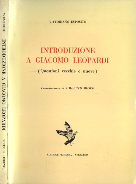 Introduzione a Giacomo Leopardi | Immagine principale