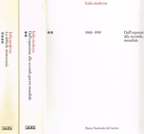 ITALIA MODERNA vol.II IV | Immagine principale