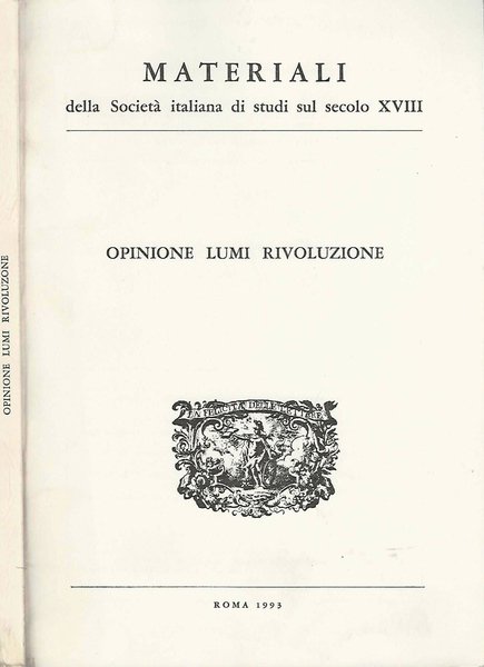 OPINIONI LUMI RIVOLUZIONE