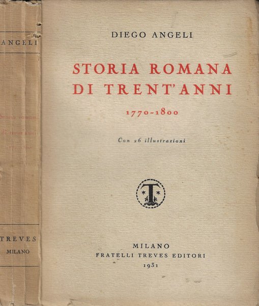 Storia romana di trent'anni 1770-1800