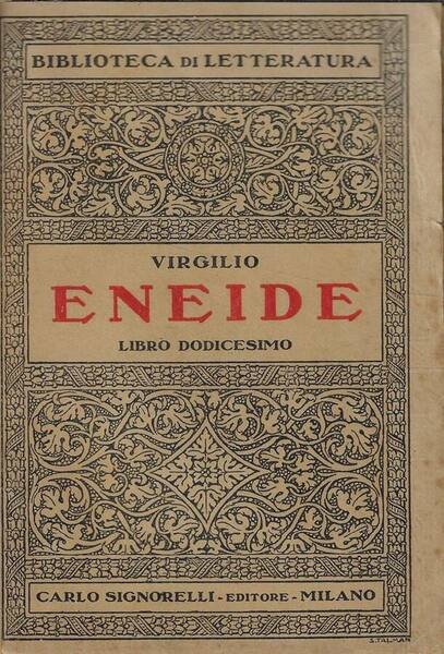 Eneide Libro XII | Immagine principale