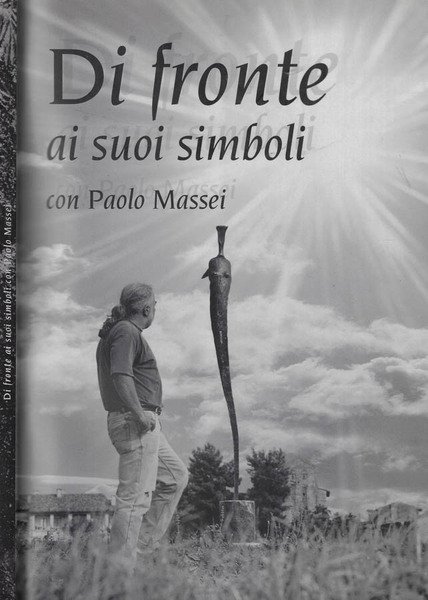 Di fronte ai suoi simboli con Paolo Massei