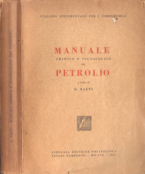 Manuale chimico e tecnologico del petrolio | Immagine principale