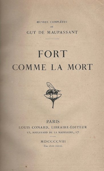 Fort comme la mort