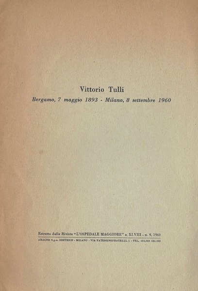 Vittorio Tulli