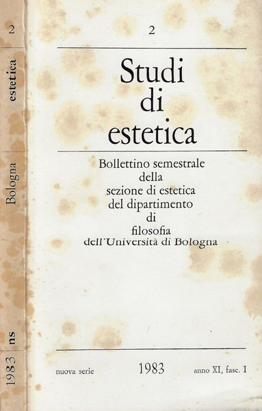 Studi di estetica N. 2 1983