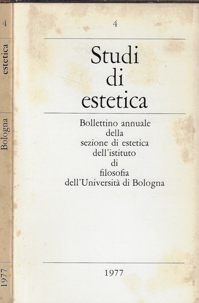 Studi di estetica N. 4 1977