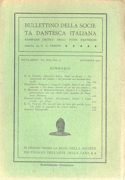 Bullettino della Società Dantesca Italiana Vol. XIX, Fasc. 3