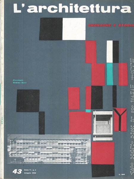 L'Architettura Completo Anno V, 1959-60 dal numero 43 al 54 | Immagine principale