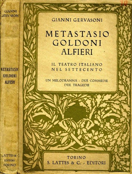 Metastasio Goldoni Alfieri