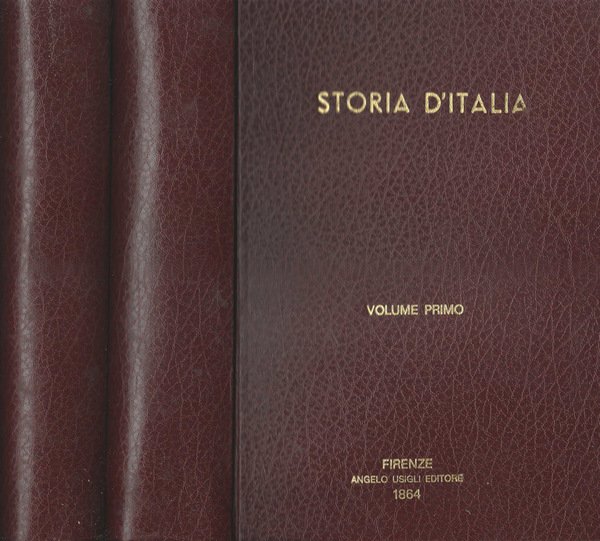 Storia d'Italia dal 1815 fino alla promulgazione del Regno d'Italia …