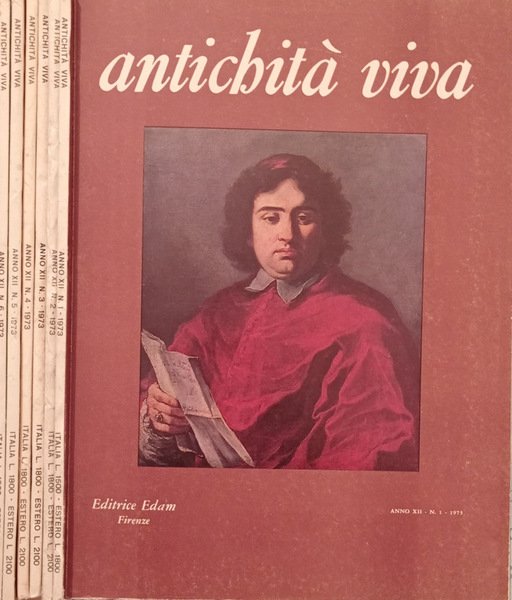 Antichità- Anno XII n.1,2,3,4,5,6 1973