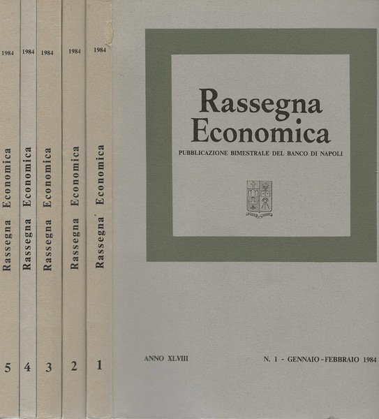 Rassegna Economica 1,2,4,5 Anno XLVIII 1984 | Immagine principale