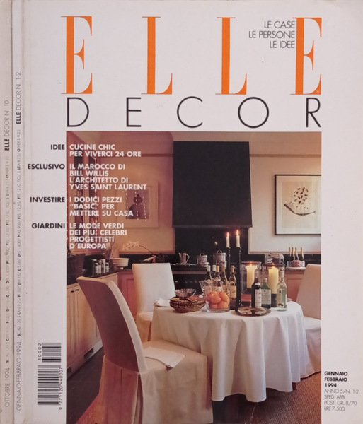 Elle Decor N.1-2,10 1994 | Immagine principale