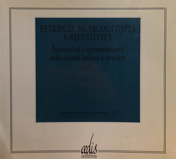 Retribuzioni, produttività e redditività | Immagine principale