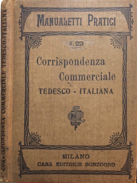 Corrispondenza commerciale tedesco-italiana