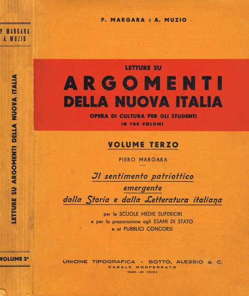 Letture su argomenti della nuova Italia. Opera di cultura per …