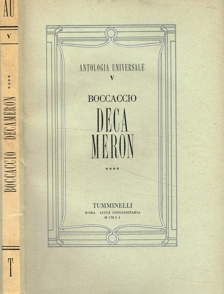 Il Decameron. Vol.V