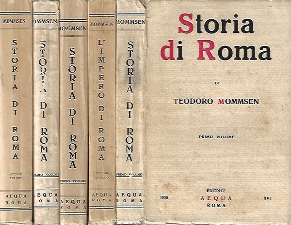 Storia di Roma vol. I - II - III - …