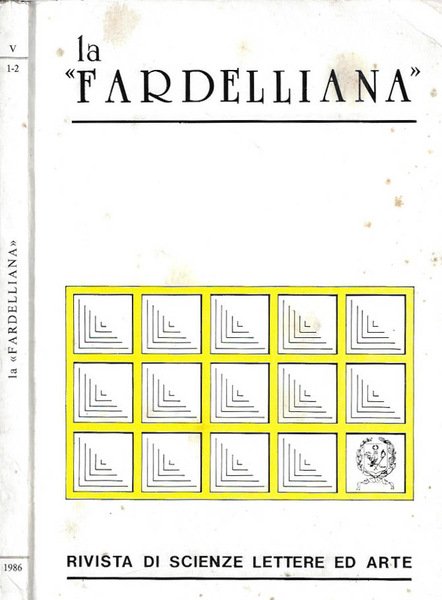 La Fardelliana, anno V - n. 1 - 2, gennaio … | Immagine principale