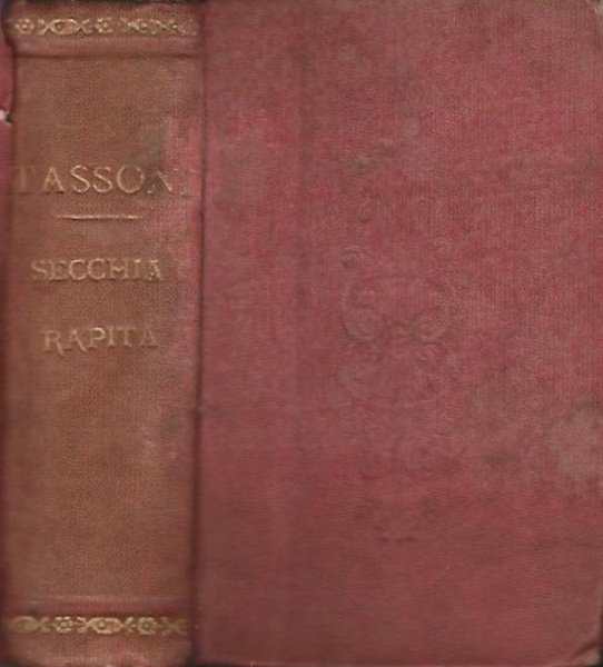 La secchia rapita e altre poesie