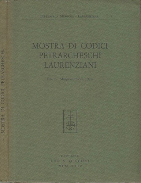 Mostra di codici petrarcheschi e laurenziani | Immagine principale