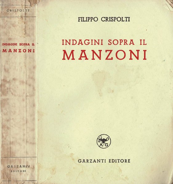 Indagini sopra il Manzoni | Immagine principale