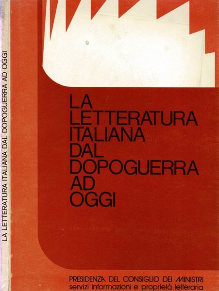 La letteratura italiana dal Dopoguerra a oggi | Immagine principale