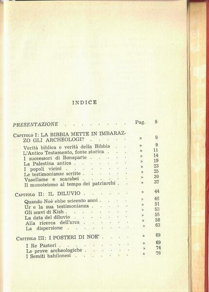 La Bibbia ha detto il vero