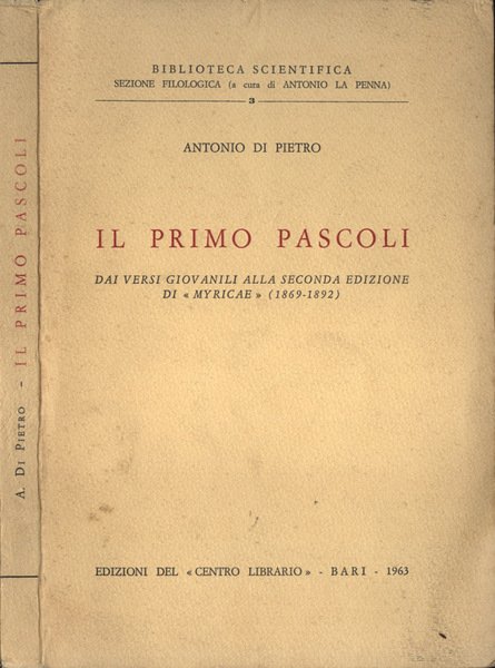 Il primo Pascoli