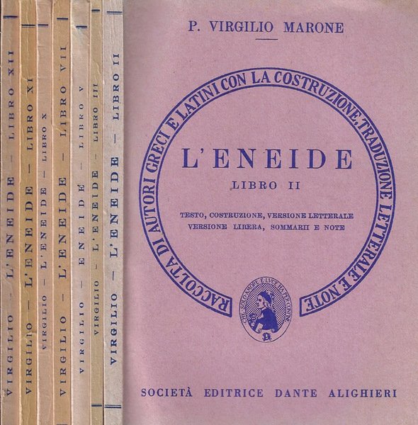 L'Eneide Libri II, III, V, VII, X, XI, XII