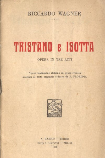 Tristano e Isotta