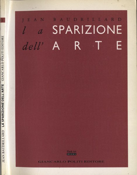 La sparizione dell' arte | Immagine principale