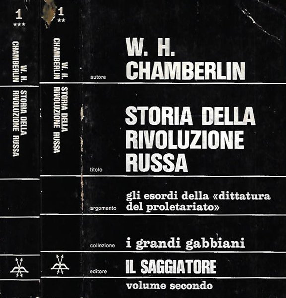 Storia della Rivoluzione Russa vol. II - III