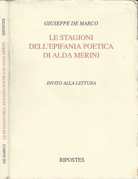 Le stagioni dell'Epifania poetica di Alda Merini - Libro