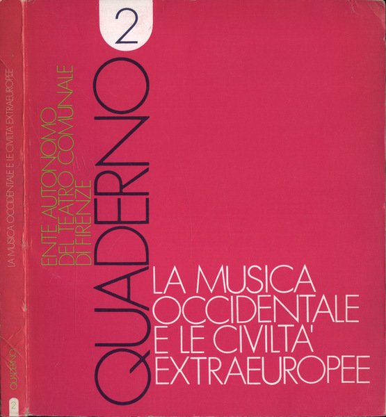 La musica occidentale e le civiltà extraeuropee
