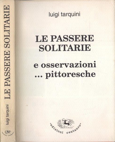 Le passere solitarie | Immagine principale