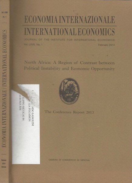 Economia Internazionale - International Economics, Journal of the Institute for International Economics Vol. LXVII, n. 1, febbaio 2014