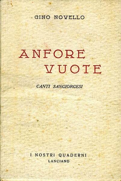 Anfore Vuote