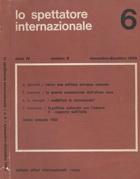 Lo spettatore internazionale | Immagine principale