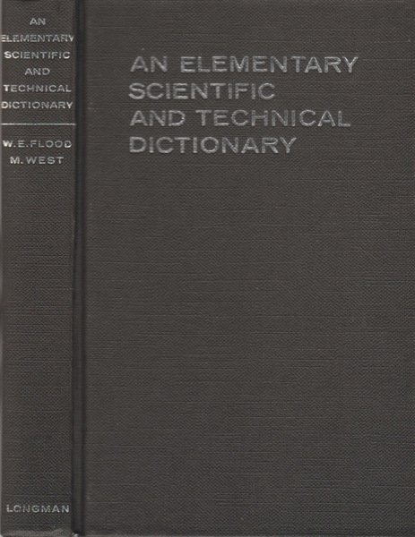 An Elementary Scientific and Technical Dictionary | Immagine principale