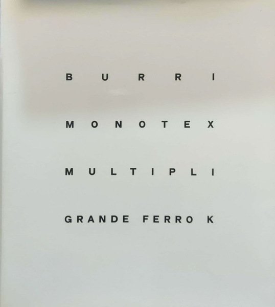 Burri Monotex Multipli Grande Ferro K