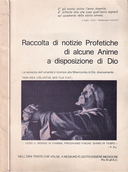 Raccolta di notizie profetiche di alcune anime a disposizione di … | Immagine principale