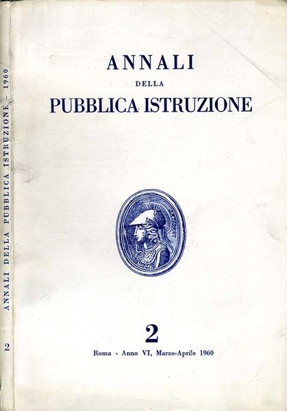 Annali Della Pubblica Istruzione