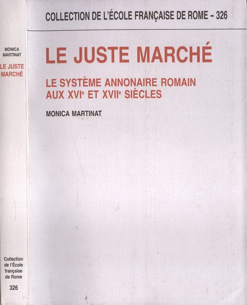 Le juste marchè