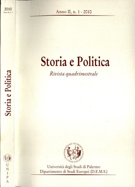 Storia e Politica Anno II, n. 1 | Immagine principale