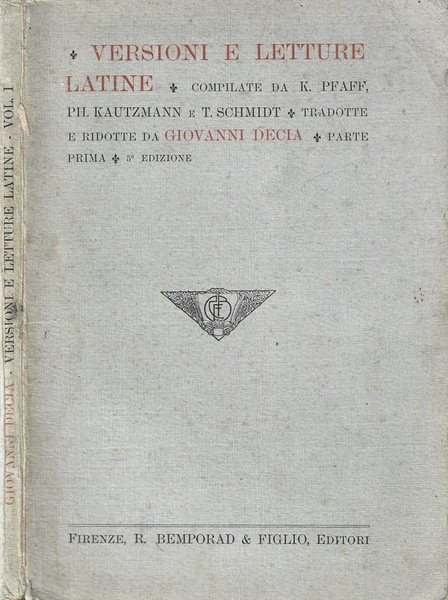Versioni e letture latine