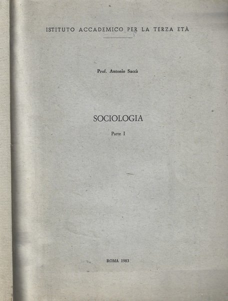 Sociologia