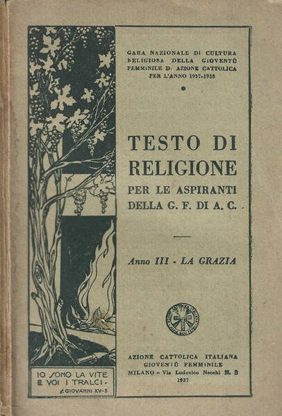 Testo di religione Per le aspiranti della G. F. di …