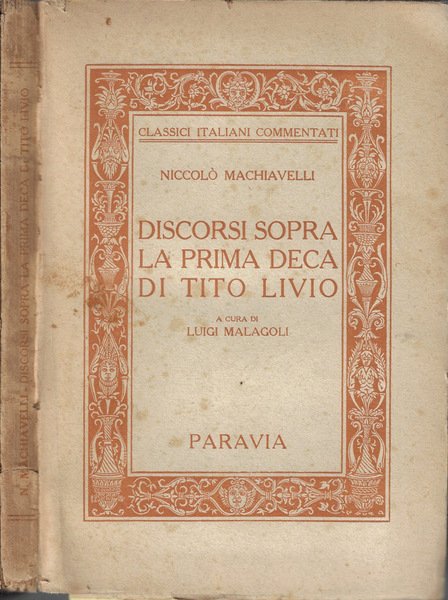 Discorsi sopra la prima decas di Tito Livio